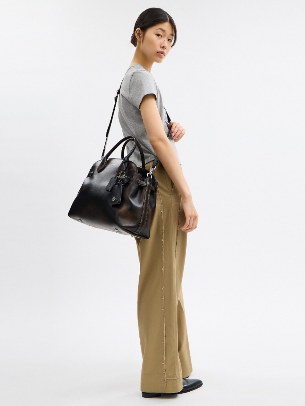 Coach Soft Empire Carryall Bag 40 In Loved Leather